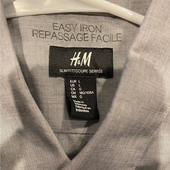 H&M men’s dress shirt - Picture 2 of 2
